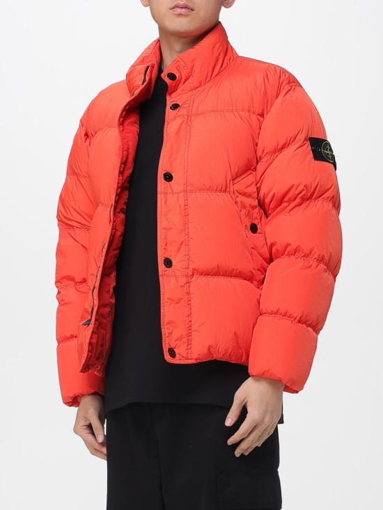 25FW 스톤 아일랜드 숏패딩 4100010S0A23 V0018 Red - STONE ISLAND
