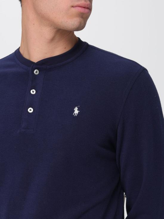 25FW 폴로 랄프로렌 폴로 티셔츠 714P01954 002 Blue - POLO RALPH LAUREN