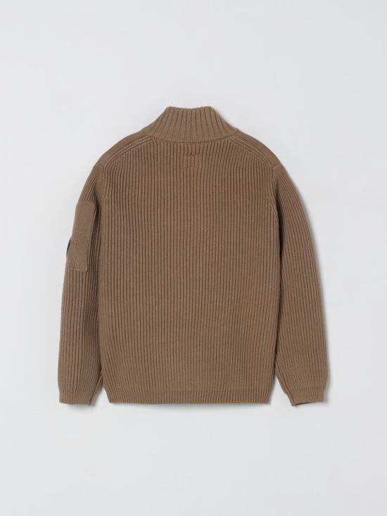 25FW [키즈] 씨피 컴퍼니 풀오버 CUW00GLHE76 20273 Brown - C.P. COMPANY