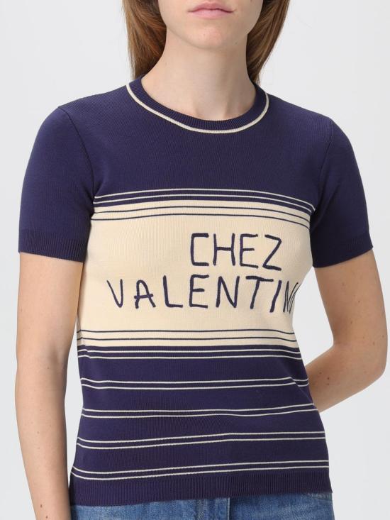 25FW 발렌티노 가라바니 스웨터 7B3KC65C9EM DSV Blue - VALENTINO GARAVANI