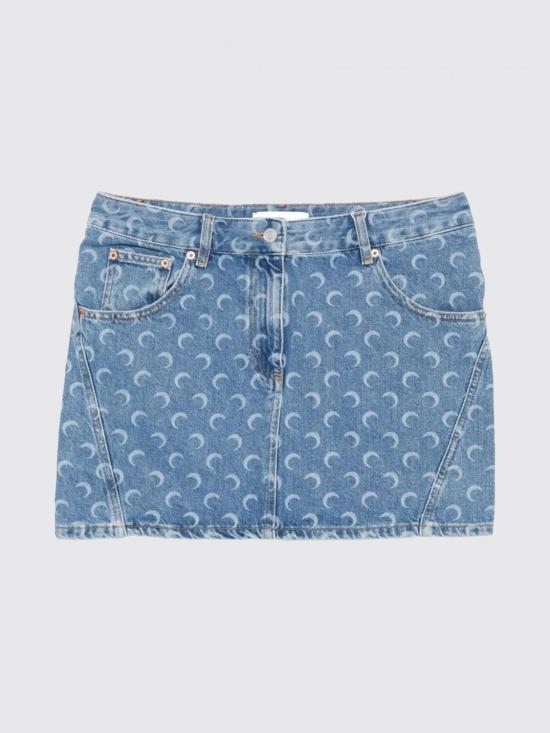 25FW 마린세르 데님 스커트 WSK057BCDEN0002 BL05 Blue