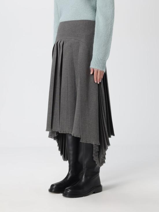 25FW 질샌더 스커트 J02MA0298J41557 030 Grey - JIL SANDER