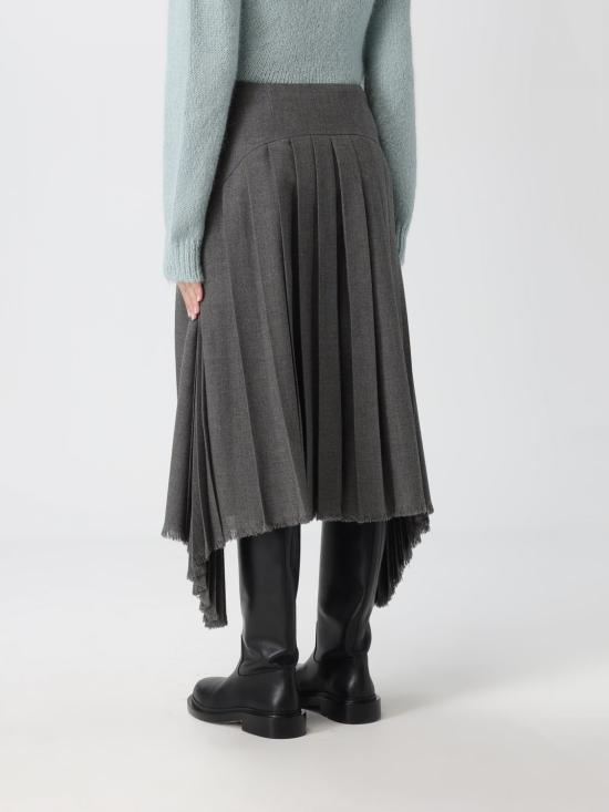 25FW 질샌더 스커트 J02MA0298J41557 030 Grey - JIL SANDER