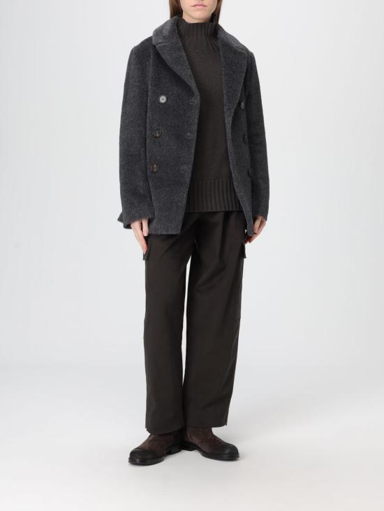 25FW 에스막스마라 스트레이트 팬츠 2529136023600 003 Green - 'S MAX MARA