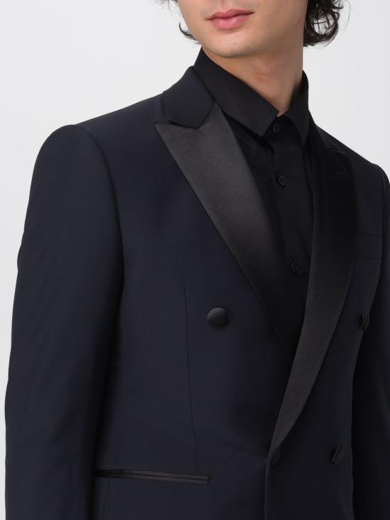 25FW 엠포리오 아르마니 수트 세트 EM000461TE16842 UB081 Black - EMPORIO ARMANI