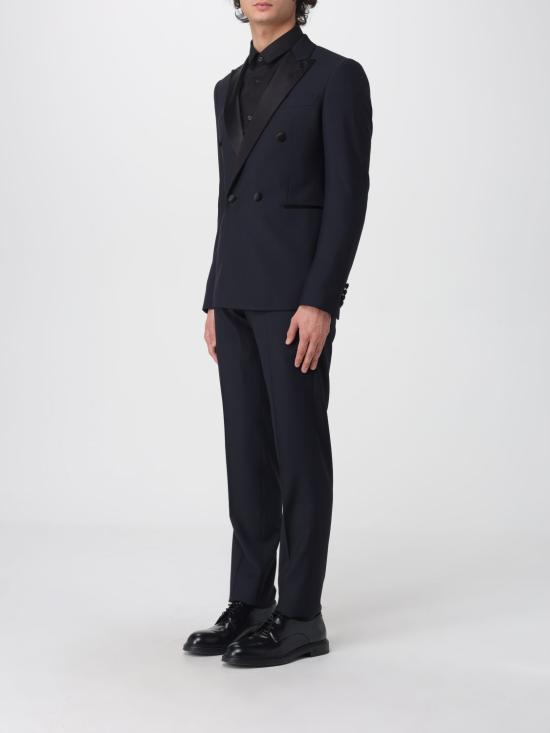 25FW 엠포리오 아르마니 수트 세트 EM000461TE16842 UB081 Black - EMPORIO ARMANI