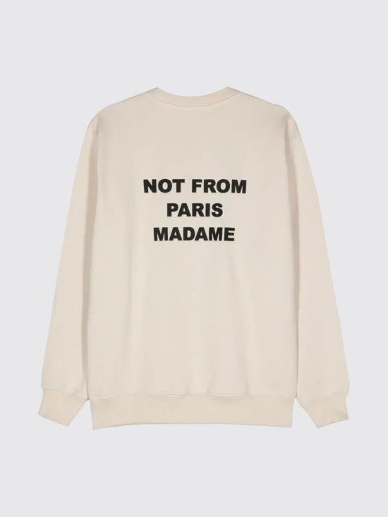 25FW 드롤드무슈 긴팔 티셔츠 PERMSW149CO MT Mastic - DROLE DE MONSIEUR