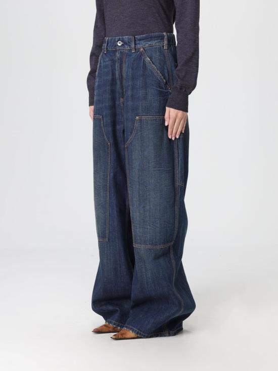 25FW 마르지엘라 스티치 와이드 워크웨어 진 S29KA0390M30037 961 Blue - MAISON MARGIELA