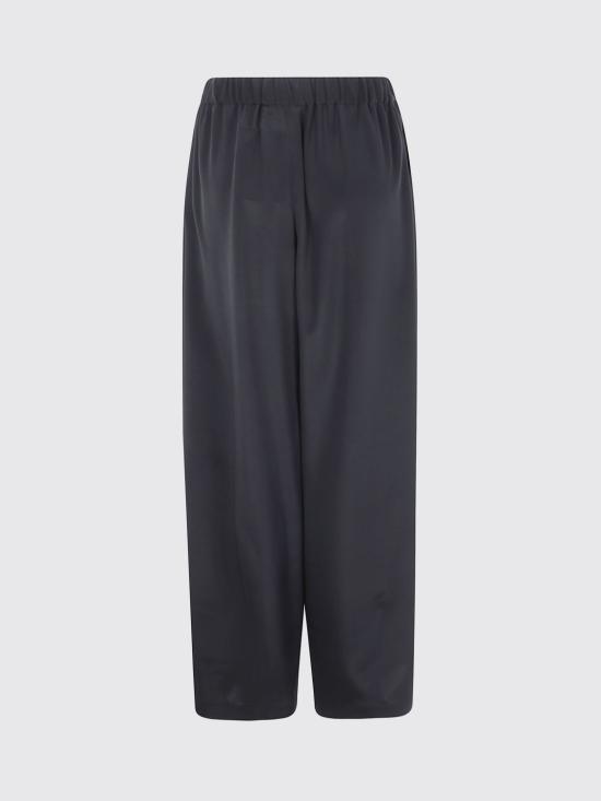 25FW 막스마라 스트레이트 팬츠 2521136018600 003 Black - MAX MARA