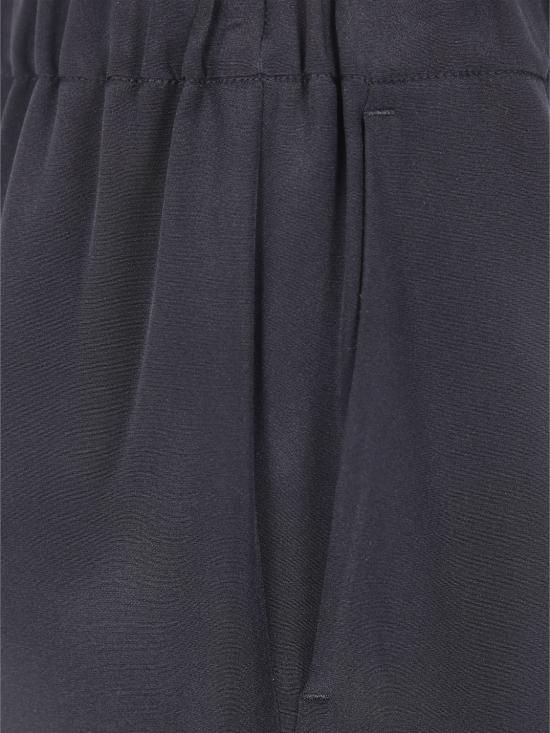 25FW 막스마라 스트레이트 팬츠 2521136018600 003 Black - MAX MARA