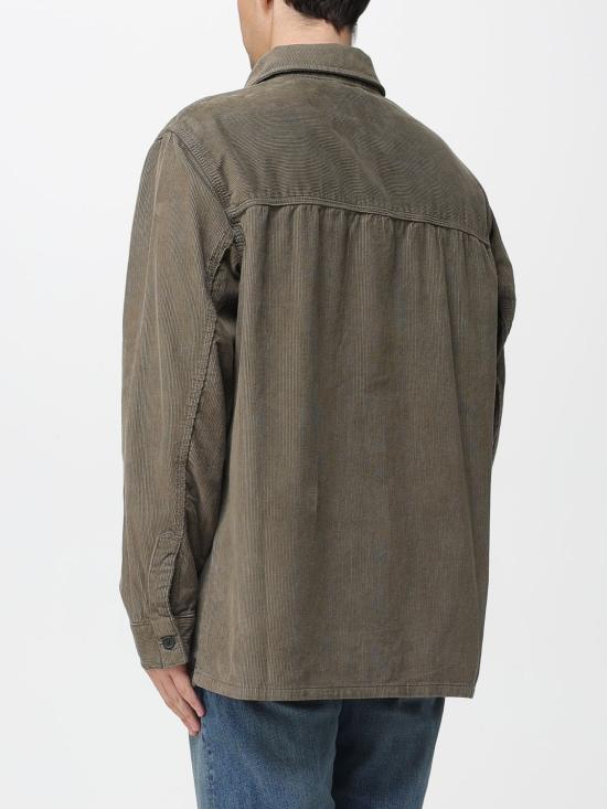 25FW 알마니 긴팔 셔츠 XM001588AF18825 U7003 Green - ARMANI