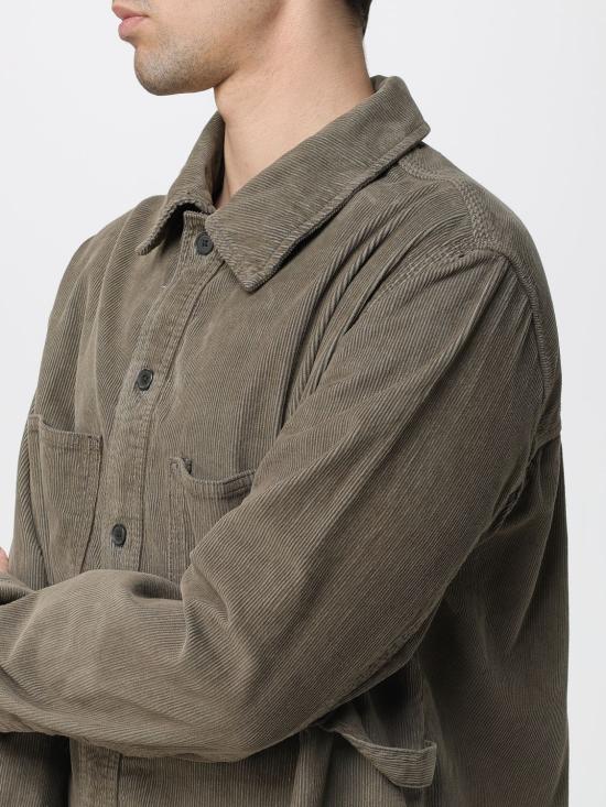 25FW 알마니 긴팔 셔츠 XM001588AF18825 U7003 Green - ARMANI