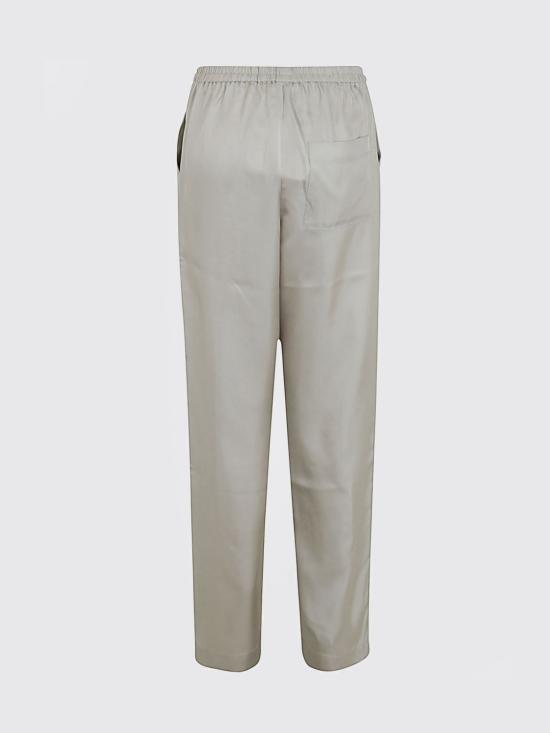 25FW 루루 스튜디오 스트레이트 팬츠 ALERA SILVER GREY Silver - LOULOU STUDIO