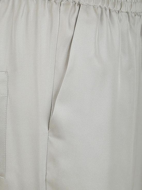 25FW 루루 스튜디오 스트레이트 팬츠 ALERA SILVER GREY Silver - LOULOU STUDIO