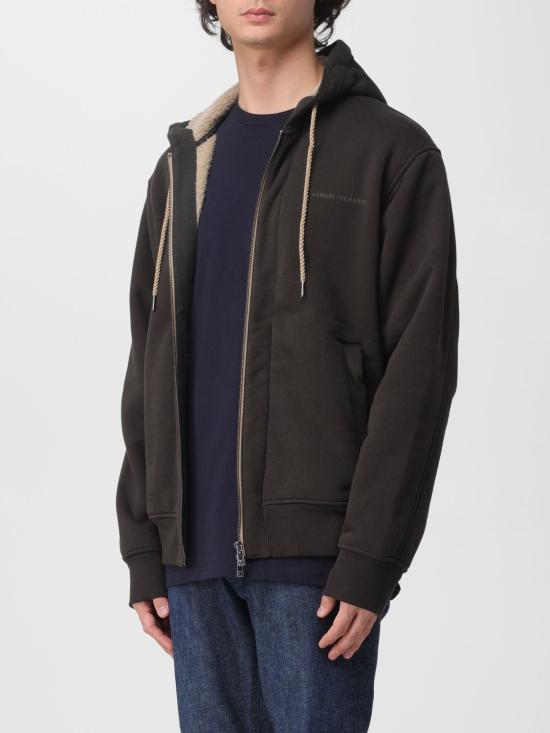 25FW 알마니 긴팔 티셔츠 XM001026AF16279 U8122 Dark - ARMANI