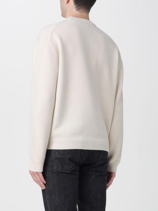 25FW 메종키츠네 스웨터 PM00816KM0329 0395 Beige - MAISON KITSUNE