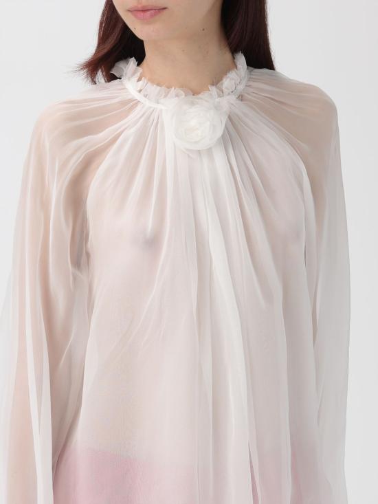 25FW 알베르타 페레티 블라우스 02135115 0002 White - ALBERTA FERRETTI