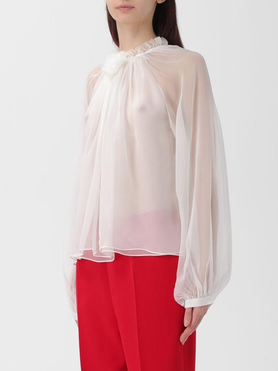 25FW 알베르타 페레티 블라우스 02135115 0002 White - ALBERTA FERRETTI