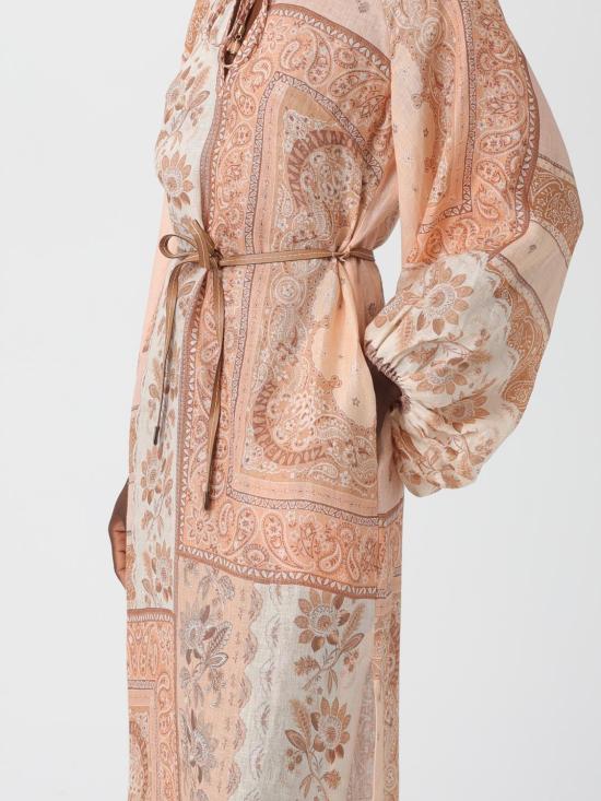 25FW 짐머만 롱 원피스 1790DSS252 PEBA Pink - ZIMMERMANN