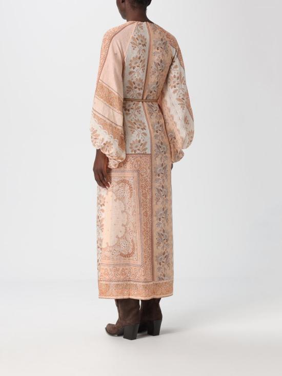 25FW 짐머만 롱 원피스 1790DSS252 PEBA Pink - ZIMMERMANN