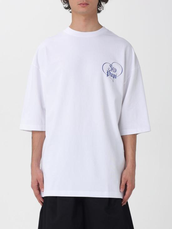 25FW 윌리 차바리아 긴팔 티셔츠 WCJSY0116 000 White