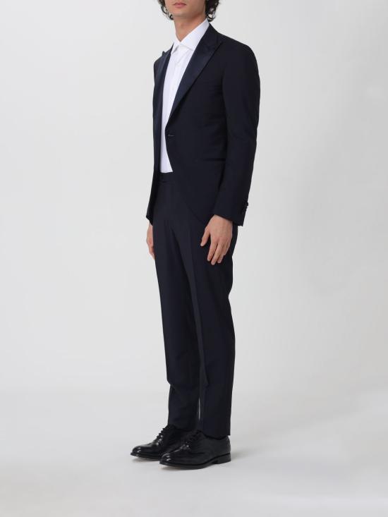 25FW 꼬르넬리아니 수트 세트 2579032594135 001 Blue - CORNELIANI