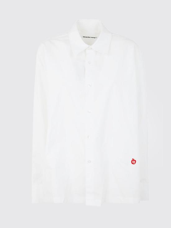25FW 알렉산더 왕 셔츠 4WC1241449 100 White