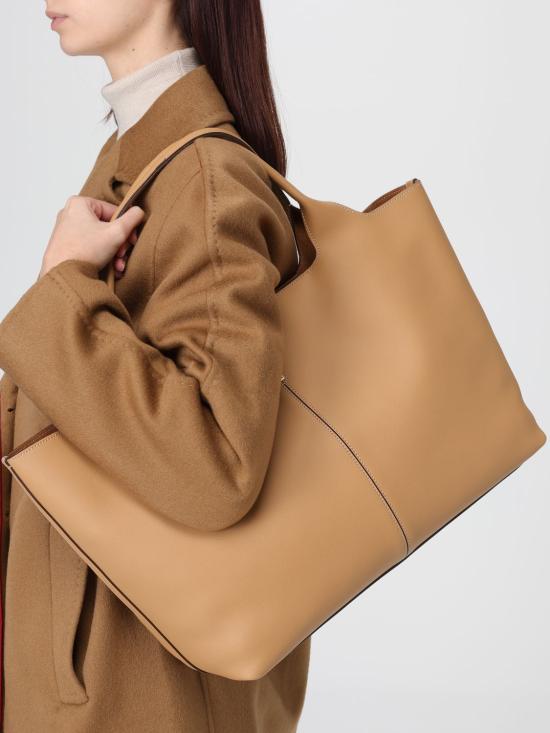 25FW 토즈 토트백 XBWEBRA0300UBL 502A Camel - TODS