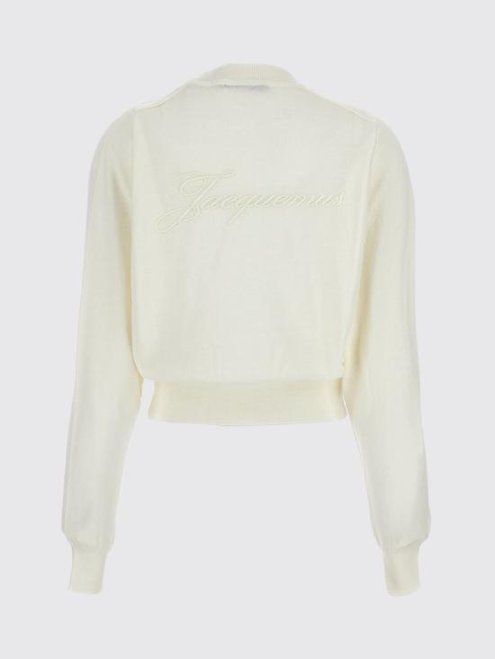 25FW 자크뮈스 스웨터 SWW00632AK00299 110 White - JACQUEMUS