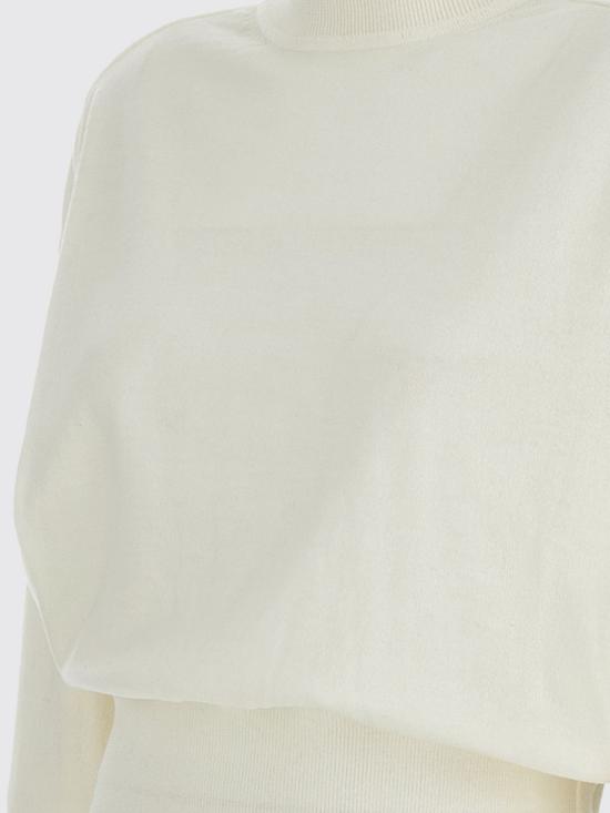 25FW 자크뮈스 스웨터 SWW00632AK00299 110 White - JACQUEMUS