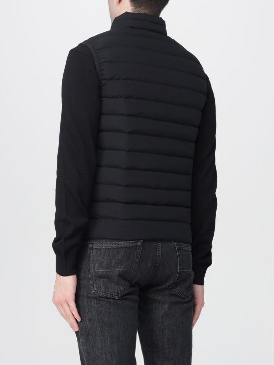 25FW 엠포리오 아르마니 베스트 8N1BQ11NLRZ 0999 Black - EMPORIO ARMANI