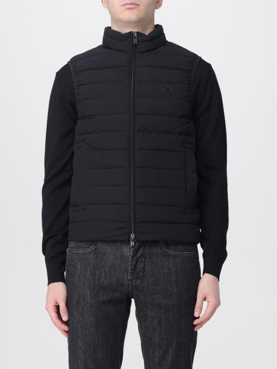 25FW 엠포리오 아르마니 베스트 8N1BQ11NLRZ 0999 Black