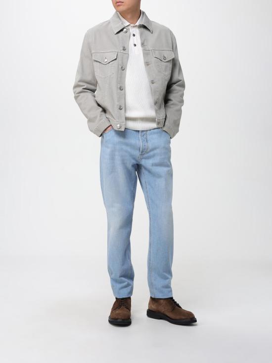 25FW 브루넬로 쿠치넬리 자켓 M277P6910 T277P C7018 Beige - BRUNELLO CUCINELLI