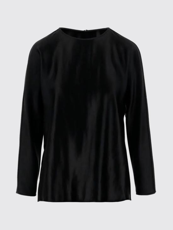 25FW 조르지오 아르마니 긴팔 티셔츠 GW001580TE15808 UC001 Black