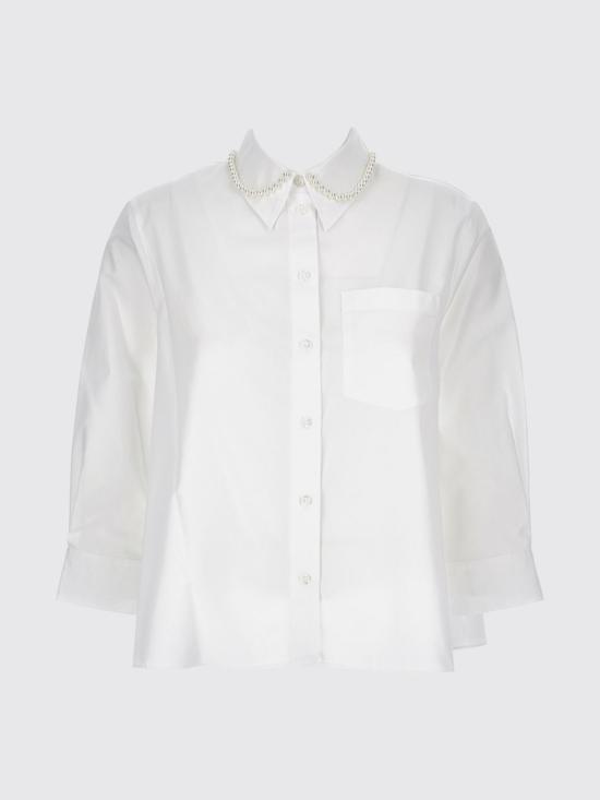 25FW 시몬로샤 셔츠 5372B1025 White