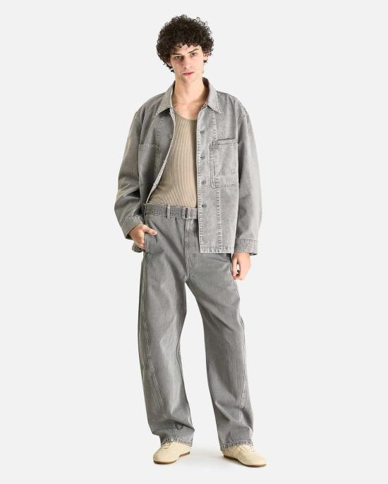  르메르 셔츠 워크웨어 오버 (헤더 색상) - LEMAIRE