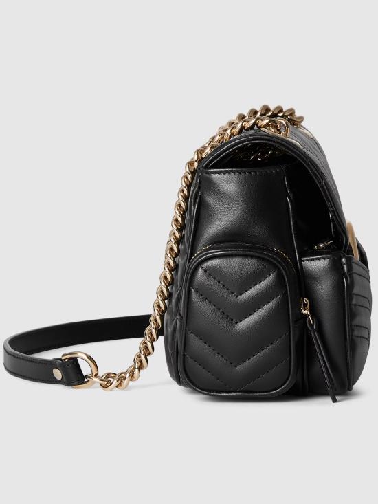 25SS 구찌 크로스백 795228AADPJ 1000 BLACK - GUCCI