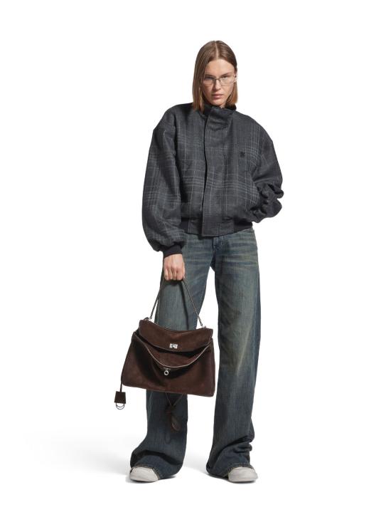 25FW 발렌시아가 로데오 미디움 핸드백 7897722AB4G 2308 BROWN - BALENCIAGA