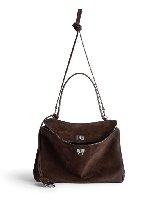 25FW 발렌시아가 로데오 미디움 핸드백 7897722AB4G 2308 BROWN - BALENCIAGA