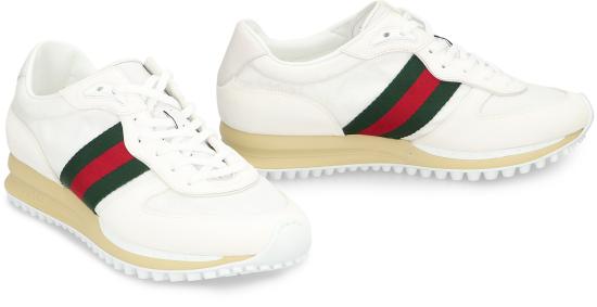  구찌 리 모션 남성 스니커즈 832461AAEW3 9045 WHITE - GUCCI