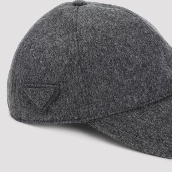 25FW 프라다 볼캡 1HC274C2O F0480 GREY - PRADA