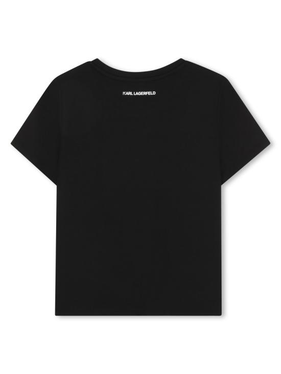 25FW [키즈] 칼라거펠트 티셔츠 Z30944K 09B BLACK - KARL LAGERFELD