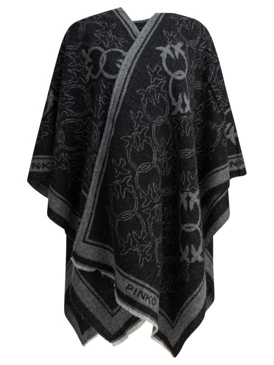 25FW 핑코 케이프 105965A2ZIZI2 BLACK