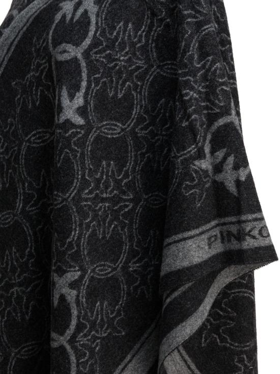 25FW 핑코 케이프 105965A2ZIZI2 BLACK - PINKO