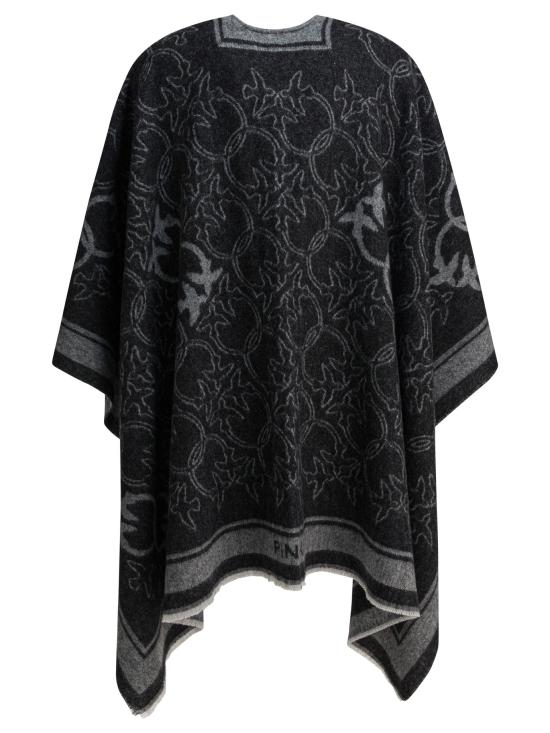 25FW 핑코 케이프 105965A2ZIZI2 BLACK - PINKO