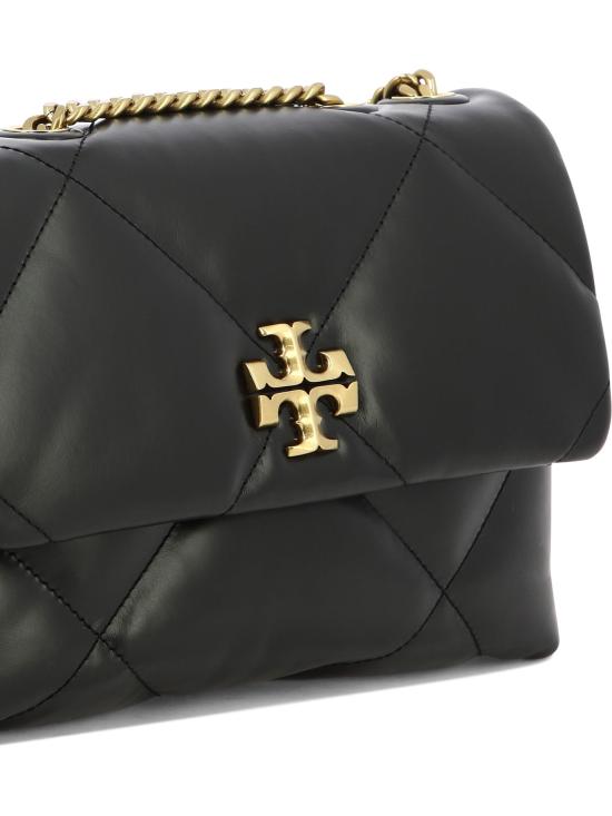 26SS 토리버치 스몰 키라 다이아몬드 퀼트 컨버터블 숄더백 154706001 BLACK - TORY BURCH