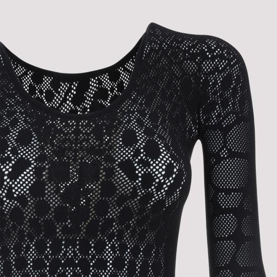 25FW 월포드 점프수트 53436 7005 BLACK - WOLFORD