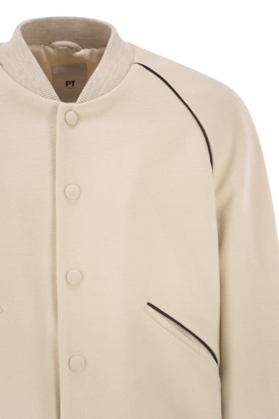 25FW 피티토리노 봄버 자켓 TL2FBM20DTOR LB06 0015 CREAM - PT TORINO