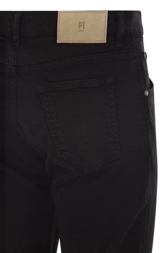 25FW 피티토리노 스트레이트 팬츠 C5RP05BO OA14TO Y990 BLACK - PT TORINO