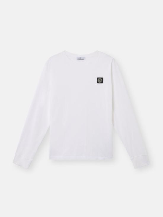 25FW 스톤 아일랜드 반팔 티셔츠 K2S152100028S0013 V0001 WHITE